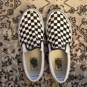 Unisex Checkered Vans